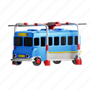 trolleybus, transportation, travel, holiday