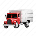 truck, transportation, travel, delivery