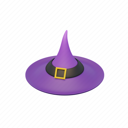Witch, hat, headgear, scary, holiday, decoration icon - Download on Iconfinder