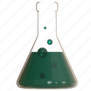 erlenmeyer, flask, test, tubes, biology, chemistry, experiment, lap, analysis