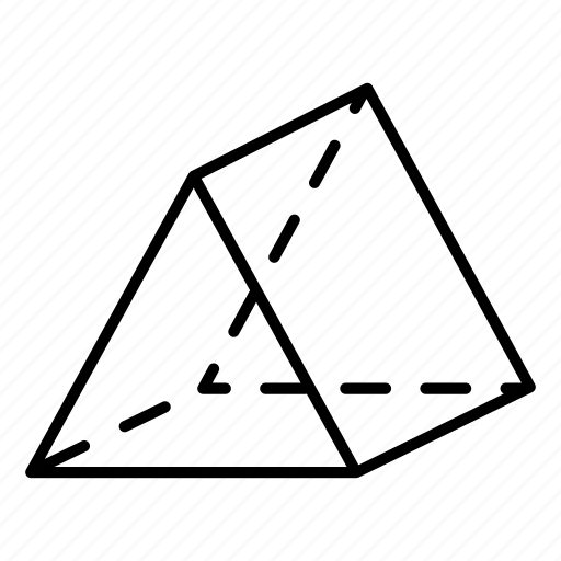 Prism, geometry, 3d shape, shape icon - Download on Iconfinder