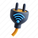 smart connector, plug, iot, wifi signal 
