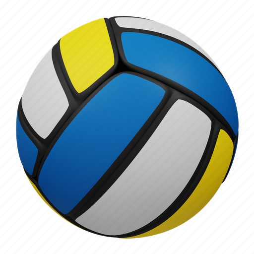 Volleyball, sport, play, game, sports, volley, beach 3D illustration - Download on Iconfinder
