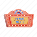 opening, night, entrance 