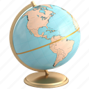 globe, travel supplies, planet, international, location, global, map 