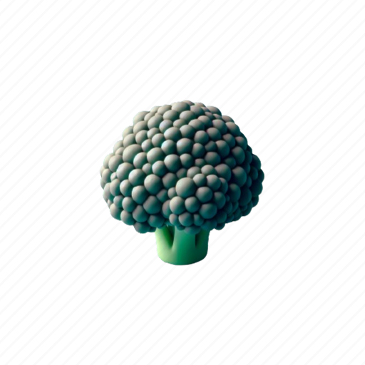 Broccoli, cauliflower, vegetable, cabbage, green, healthy, vegetables 3D illustration - Download on Iconfinder