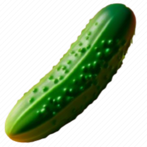 Cucumber, vegetable, fruit, food, organic, kitchen, salad 3D illustration - Download on Iconfinder
