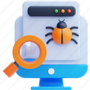 find, bug, virus, malware, insect, bug hunter, website, search, malicious 
