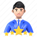 stakeholder, satisfaction, customer, rating, review, favorite, star