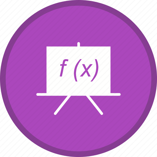 Formula, board, learning, education icon - Download on Iconfinder
