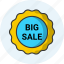 big sale, badge, sale badge, award, black friday, shopping sale 