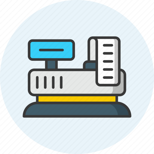 Cash register, cash, money, finance, currency, payment icon - Download on Iconfinder