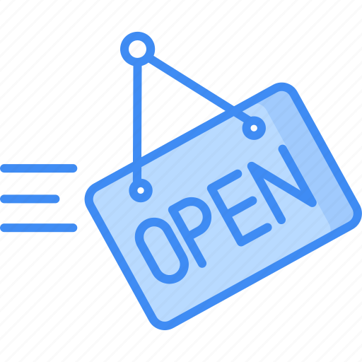 Open sign, open, shop open, sign icon - Download on Iconfinder