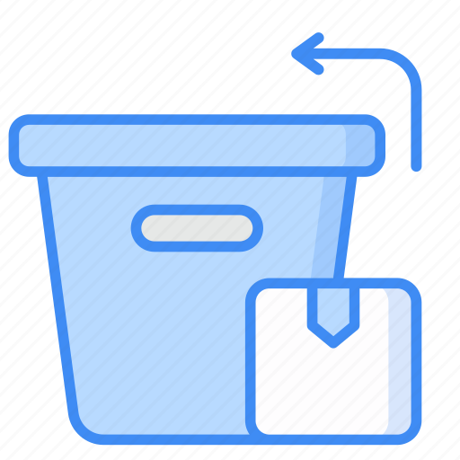 Return, return product, box, return items, package, parcel icon - Download on Iconfinder
