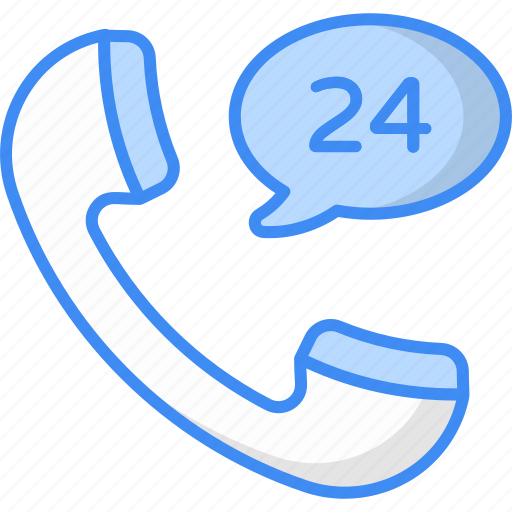24 hour support, call center, customer care executive, emergency service, help desk, support center icon icon - Download on Iconfinder