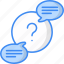 faq, question, support, help, service, question answer icon 