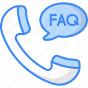 faq, question, support, help, service, call center, call icon
