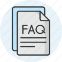 faq, question, help, support, information, file