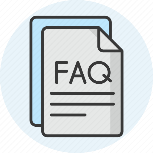 Faq, question, help, support, information, file icon - Download on Iconfinder