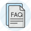faq, question, help, support, information, file 