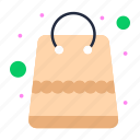bag, money, packages, shop