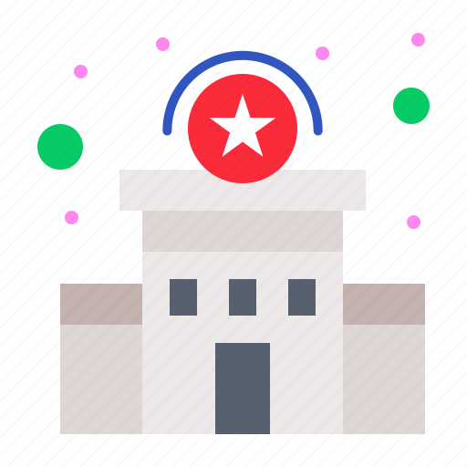 Building, police, sign, station icon - Download on Iconfinder