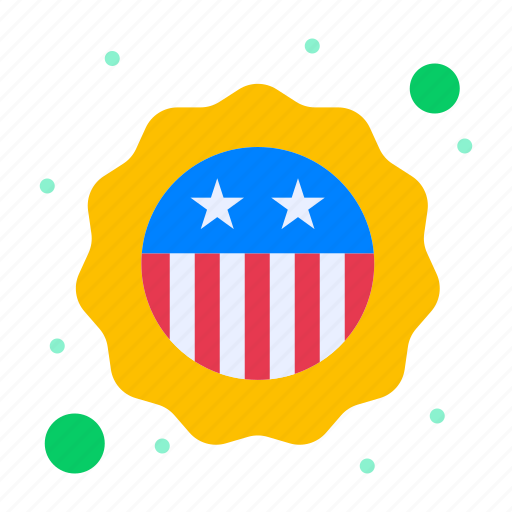 American, badge, flag, security icon - Download on Iconfinder