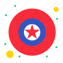 badge, military, star
