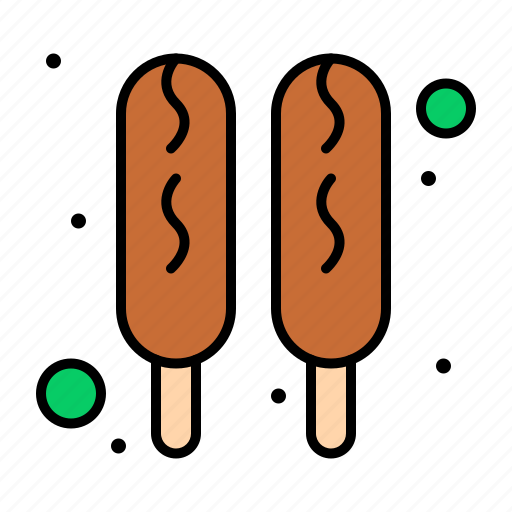 Corn, dog, food, hot, independence, july, of icon - Download on Iconfinder