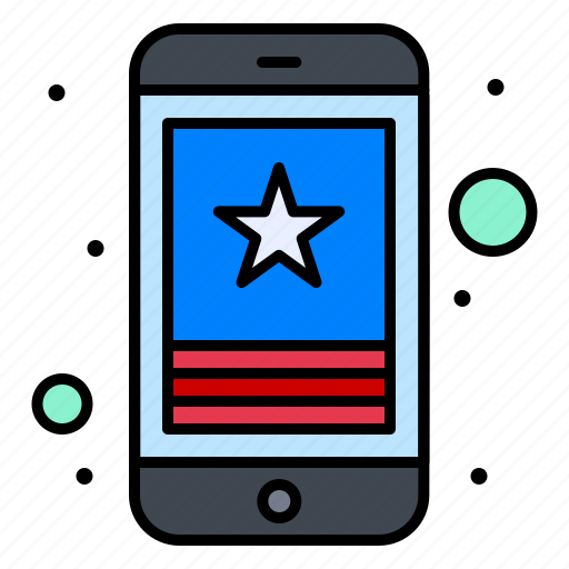 Cell, independence, july, mobile, of, phone, smart icon - Download on Iconfinder