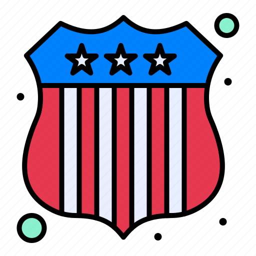 Badge, independence, investigating, july, of, police, usa icon - Download on Iconfinder