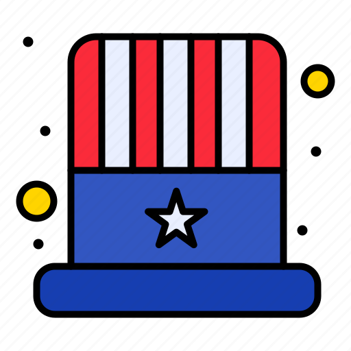 American, cap, hat, independence, july, of, usa icon - Download on Iconfinder