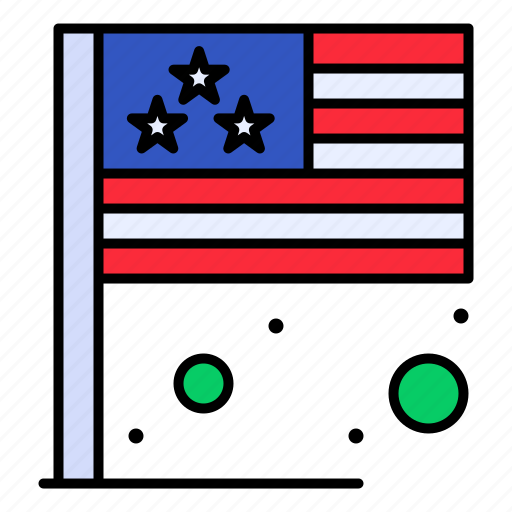 Country, day, flag, independence, july, of, usa icon - Download on Iconfinder