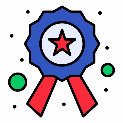 Badge, independence, july, of, police, sign, star icon - Download on Iconfinder