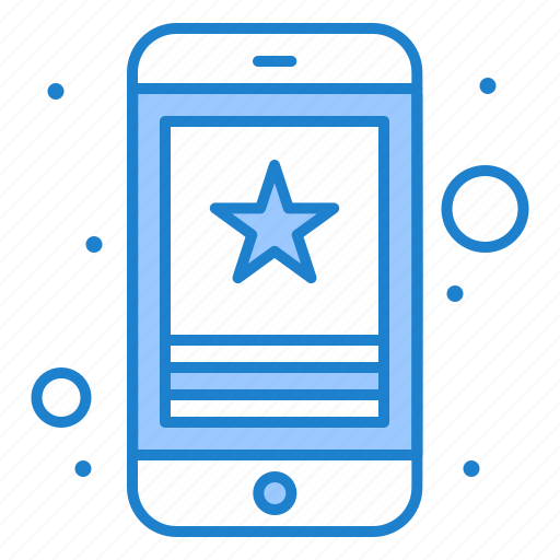 4th of july, cell, independence, mobile, phone, smart, star icon - Download on Iconfinder