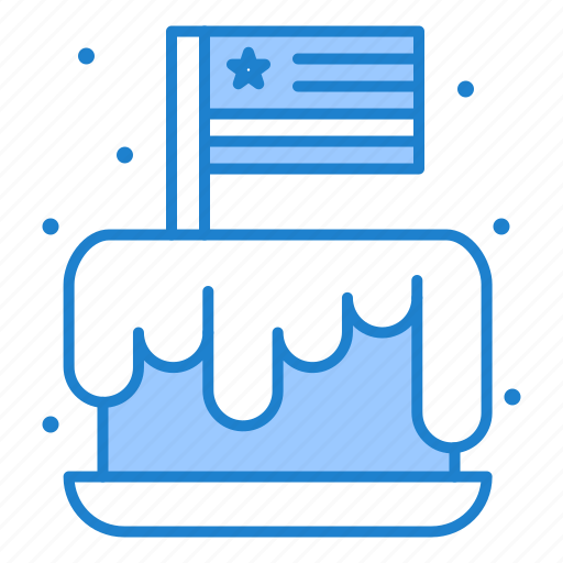 Cake, festival, independence, party, usa icon - Download on Iconfinder