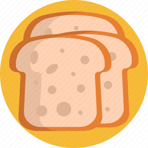 American, food, bread, breakfast, sandwich bread, sandwich, snack icon - Download on Iconfinder
