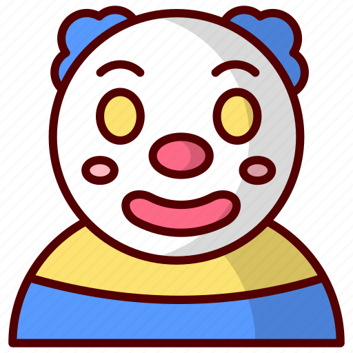 Clown, joker, jester, circus, halloween, funny, party icon - Download on Iconfinder