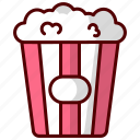 food, cinema, snack, movie, entertainment, corn, film, theater, snacks