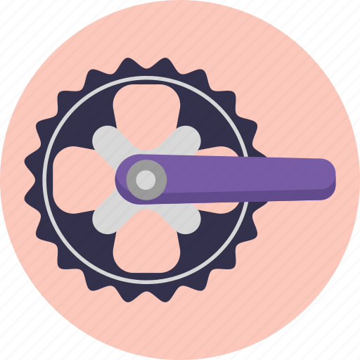Bike, bicycle, wheel, chainwheel, component, drivetrain icon - Download on Iconfinder