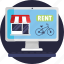 bike, bicycle, rent, hire 