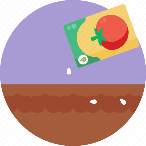 Bio, food, agriculture, tomato, seed, sowing icon - Download on Iconfinder