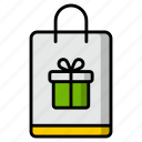 gift, shopping, box, price, tag, bag, sale icons