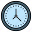 clock, time, alarm, alert, event, history, schedule icons 