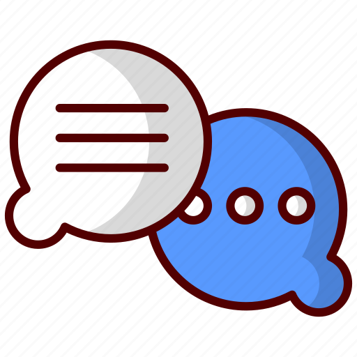 Chats, message, chat, chatting, talk, communication, conversation icon - Download on Iconfinder
