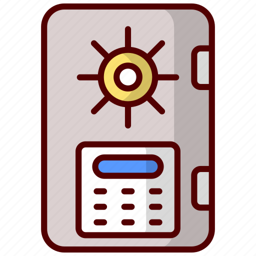Safety box, locker, security, safety, safe-box, bank, money icon - Download on Iconfinder