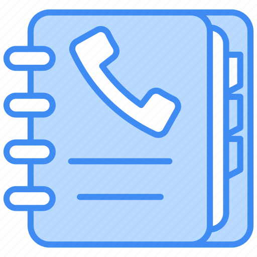 Phonebook, book, contacts, directory, phone, contact, contact-book icon - Download on Iconfinder