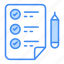 checklist, list, document, clipboard, task, paper, check, report, file 