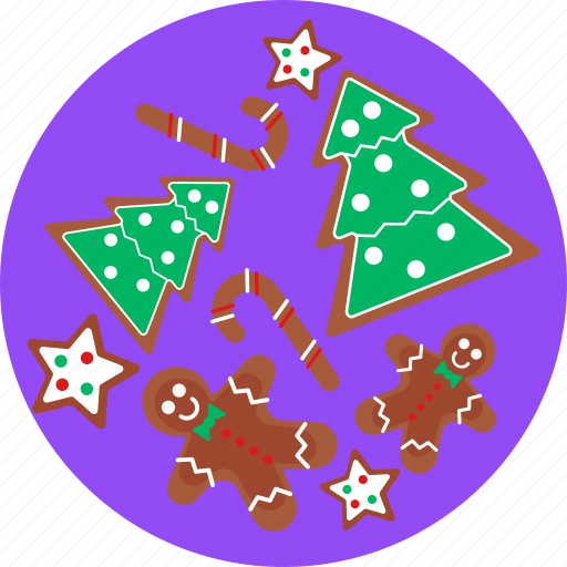 Christmas, food, gingerbread, cookies, holiday icon - Download on Iconfinder
