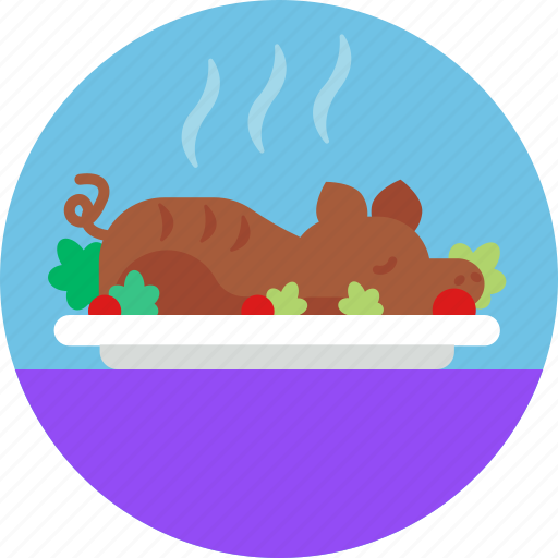 Christmas, food, meat, hot, holiday icon - Download on Iconfinder